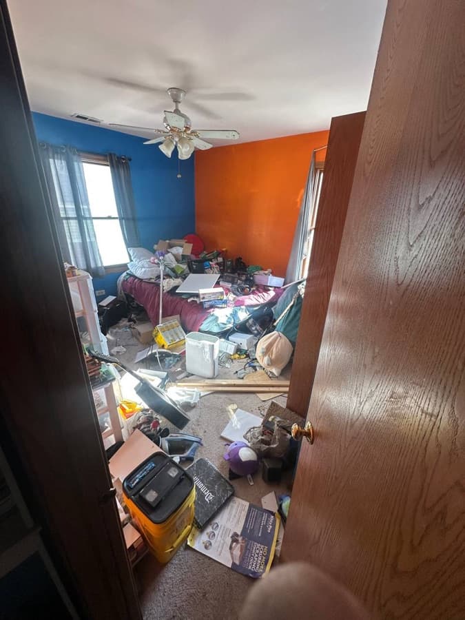 Before — home condition prior to renovation