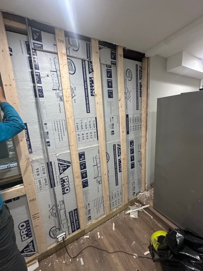 Framing project photo