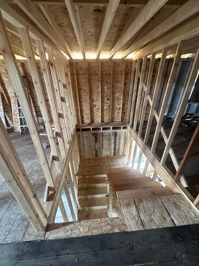 Framing project photo