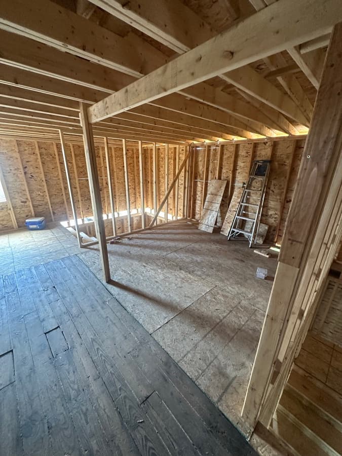 Framing project photo