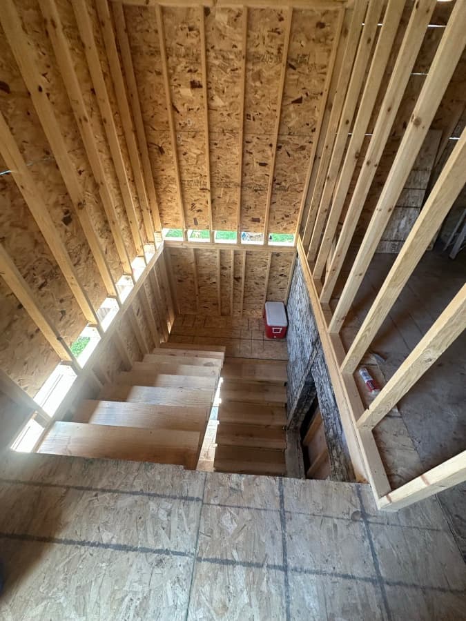Framing project photo