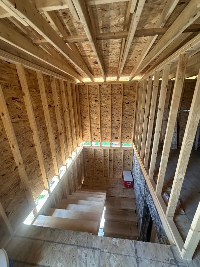 Framing project photo