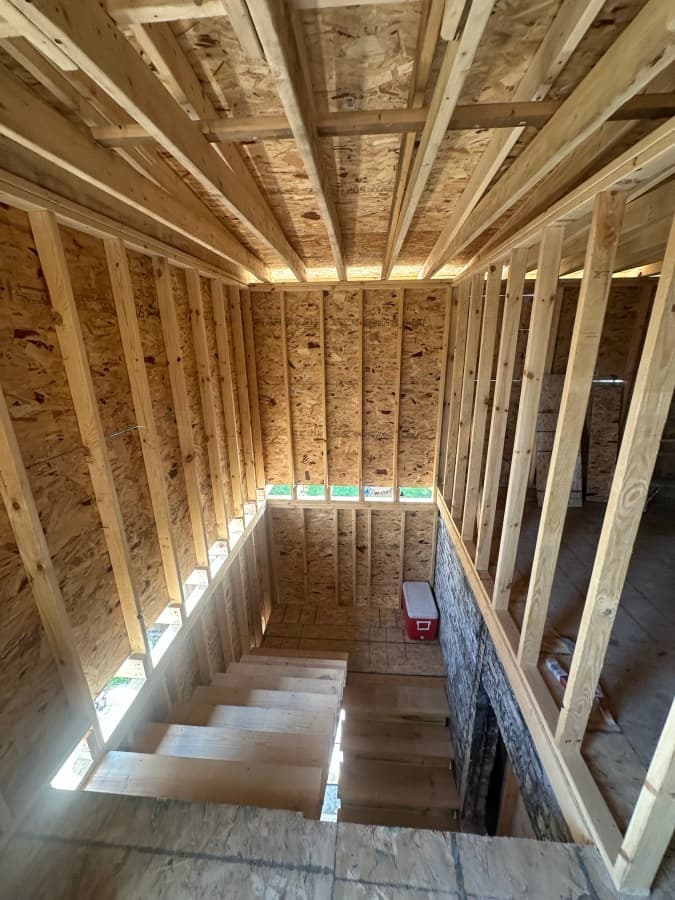 Framing project photo