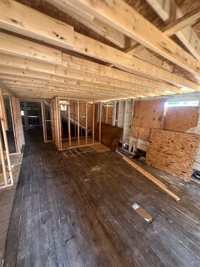 Framing project photo