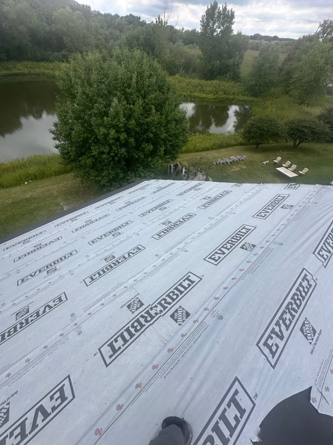 Roofing project photo