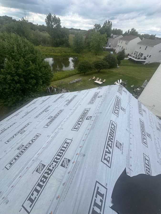 Roofing project photo