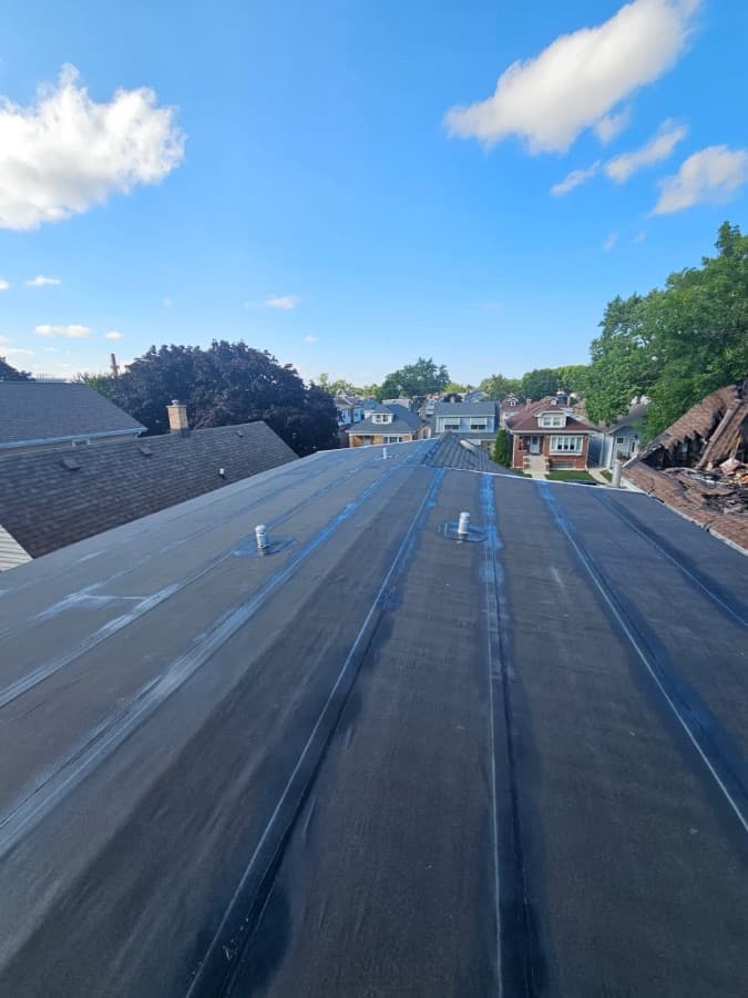 Roofing project photo