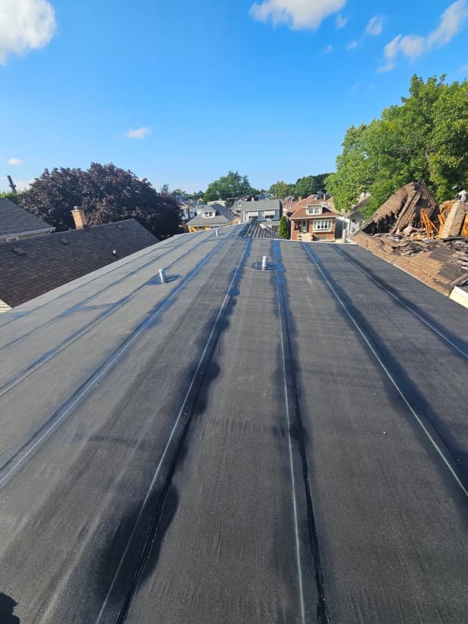Roofing project photo