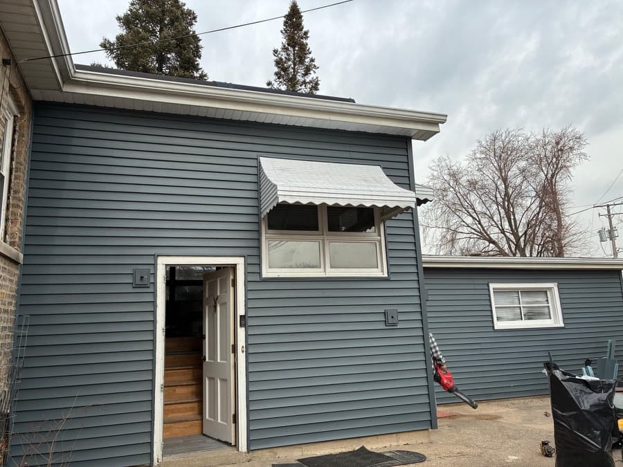 Siding project photo