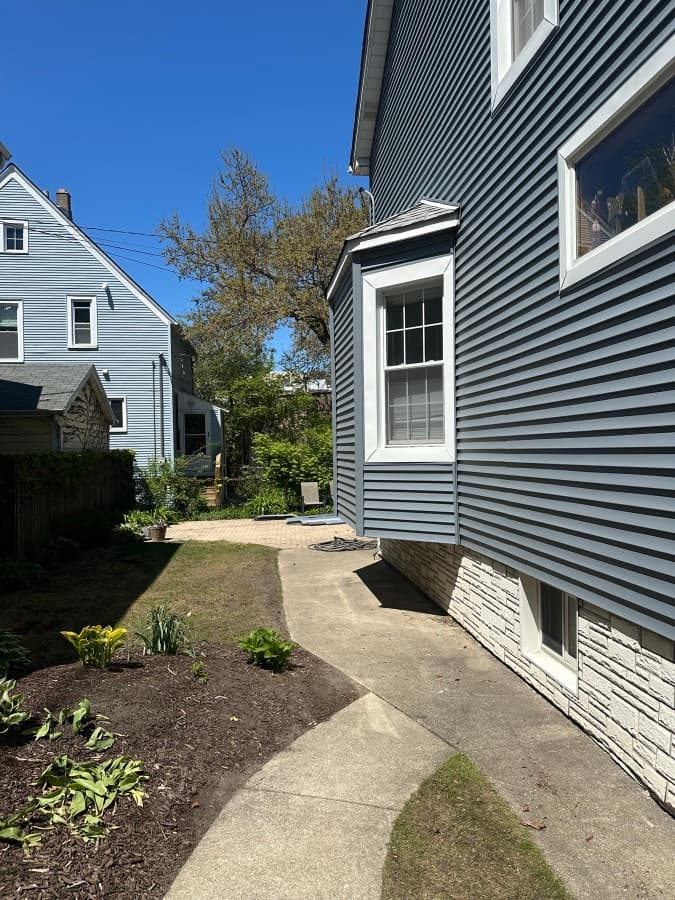 Siding project photo