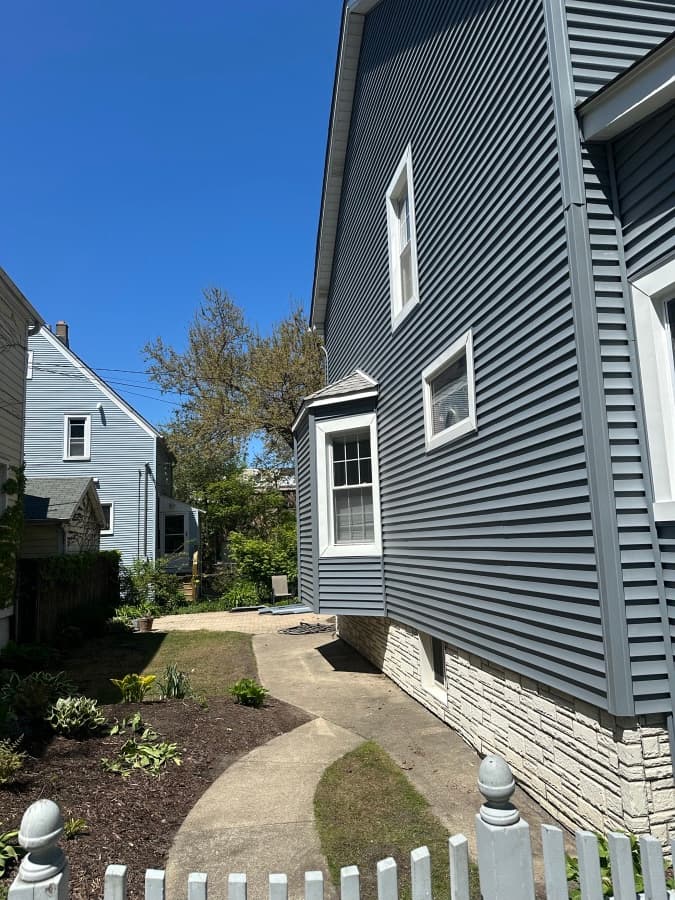 Siding project photo