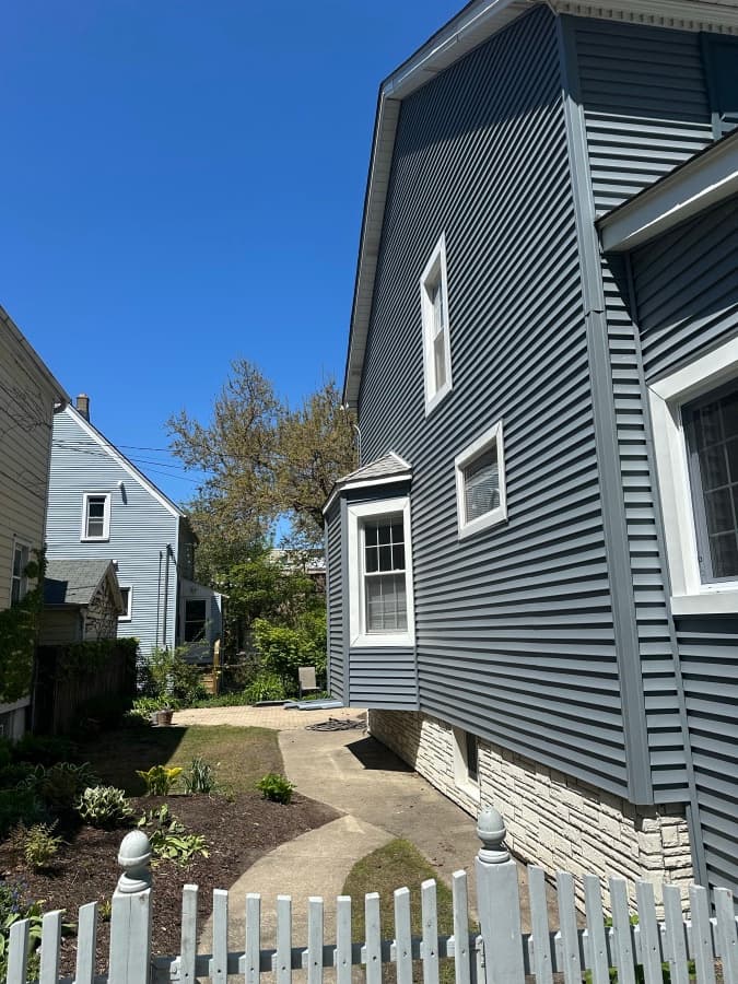 Siding project photo