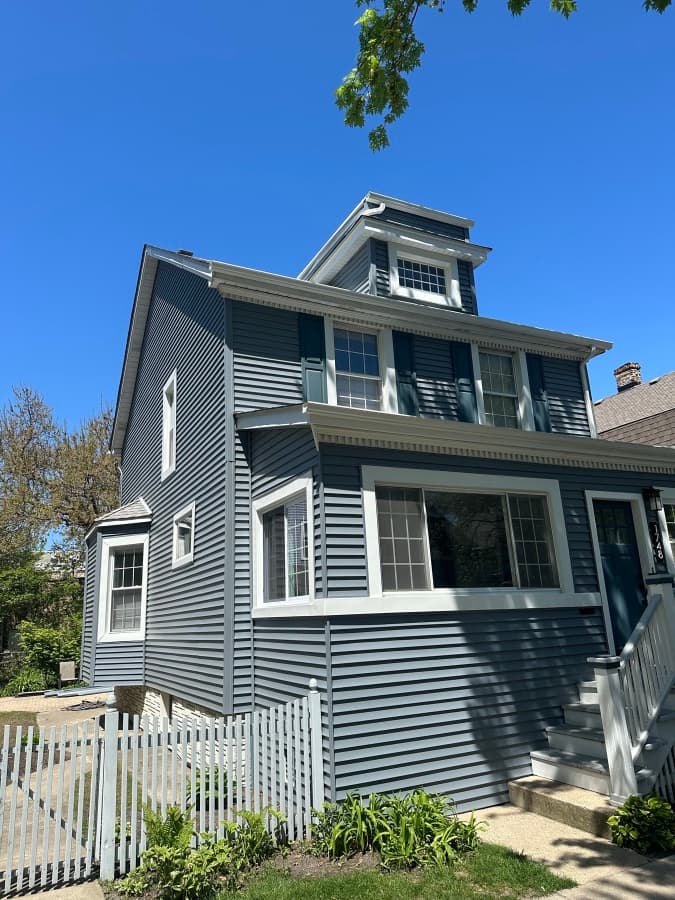 Siding project photo