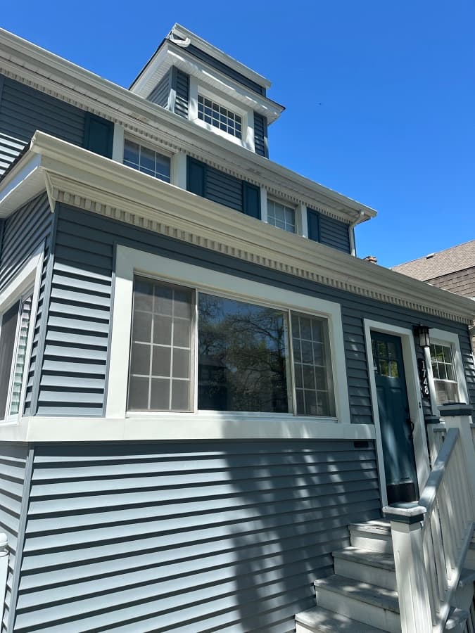 Siding project photo