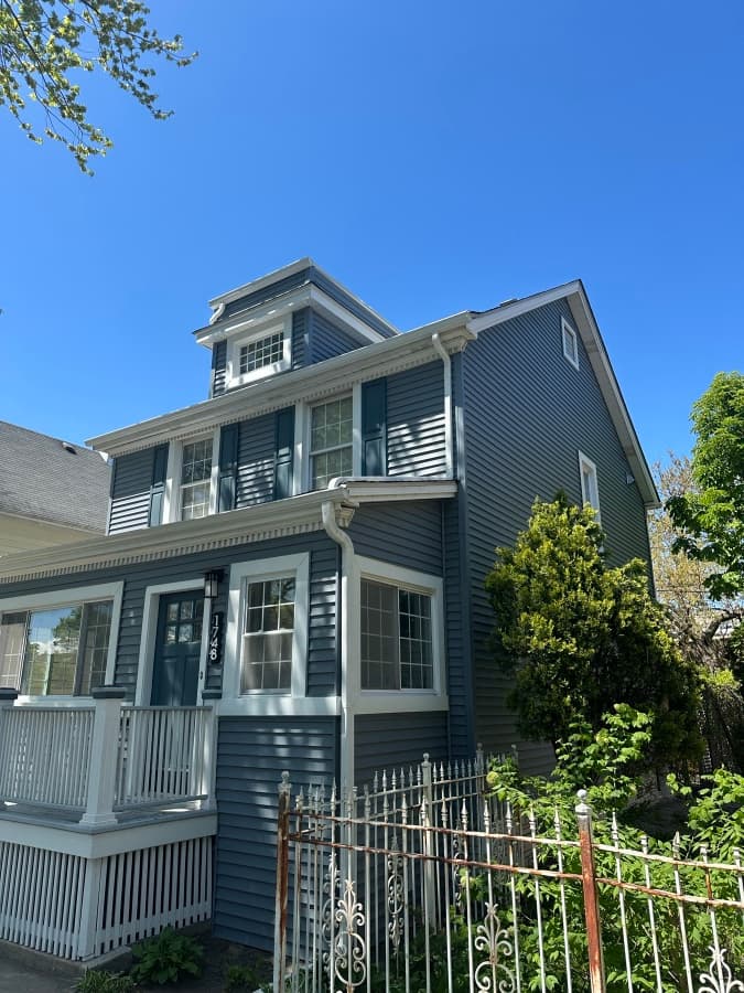 Siding project photo