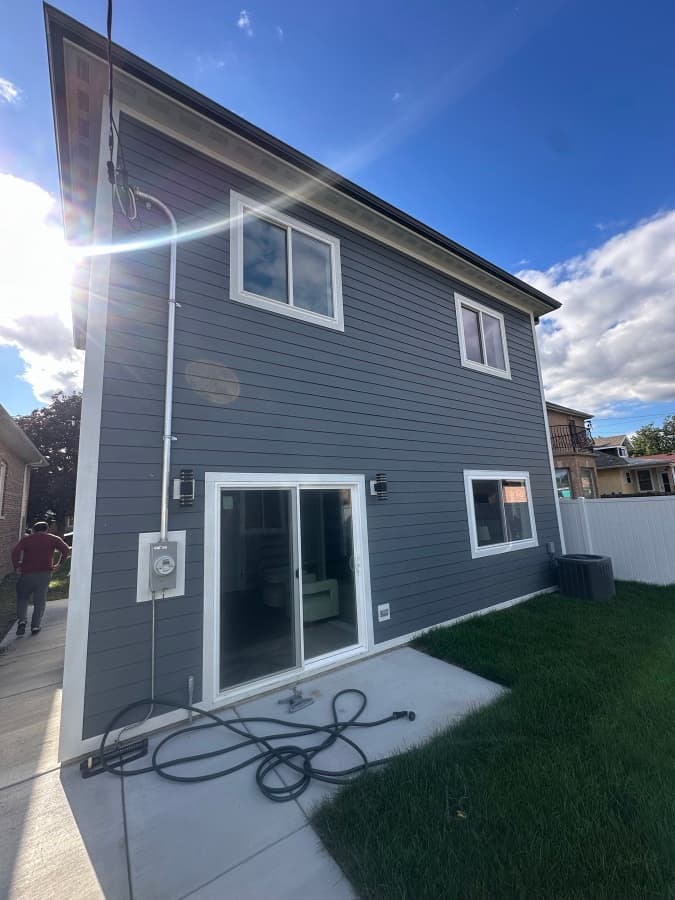 Siding project photo