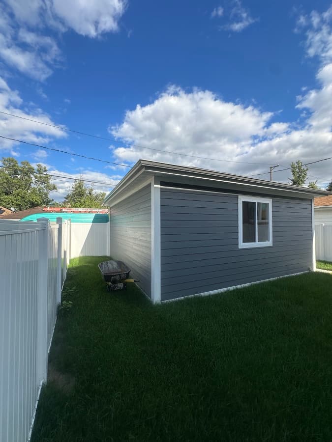 Siding project photo
