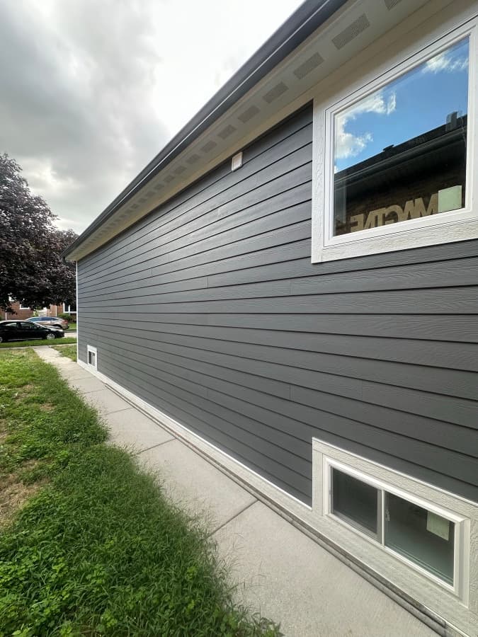 Siding project photo