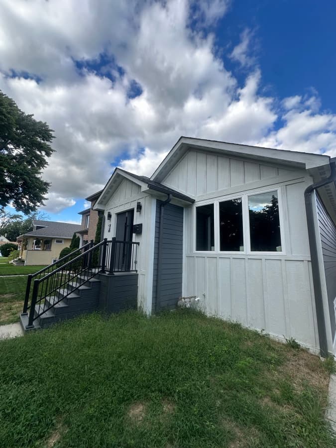Siding project photo