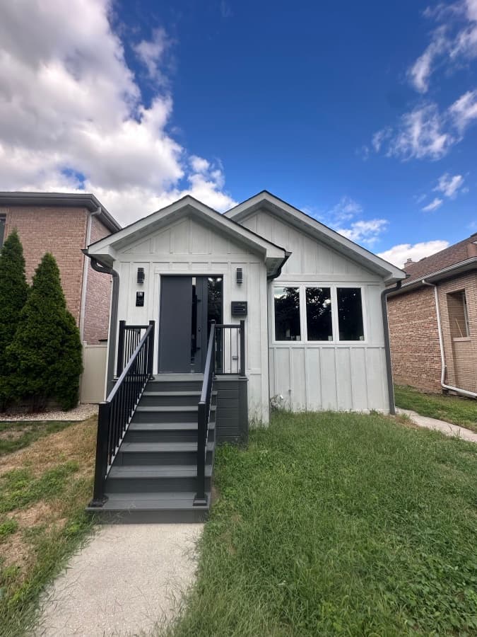 Siding project photo