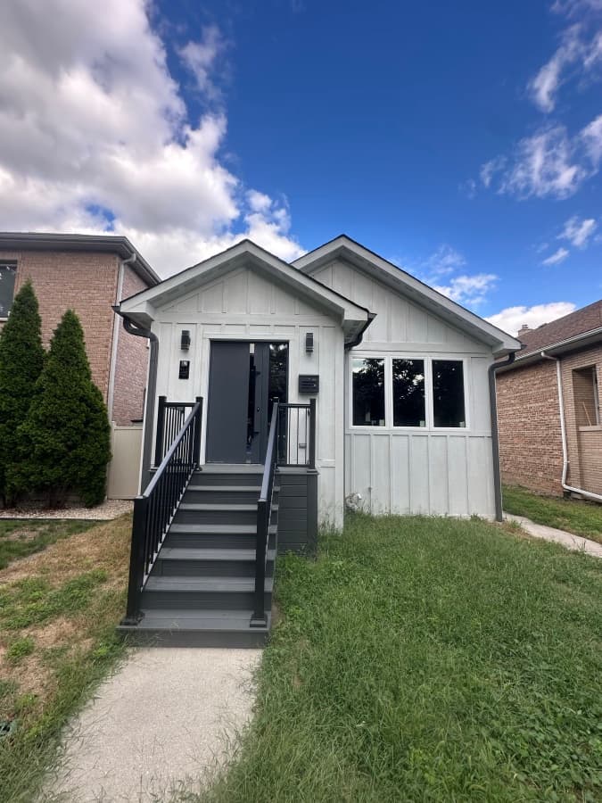 Siding project photo