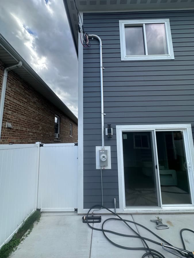 Siding project photo